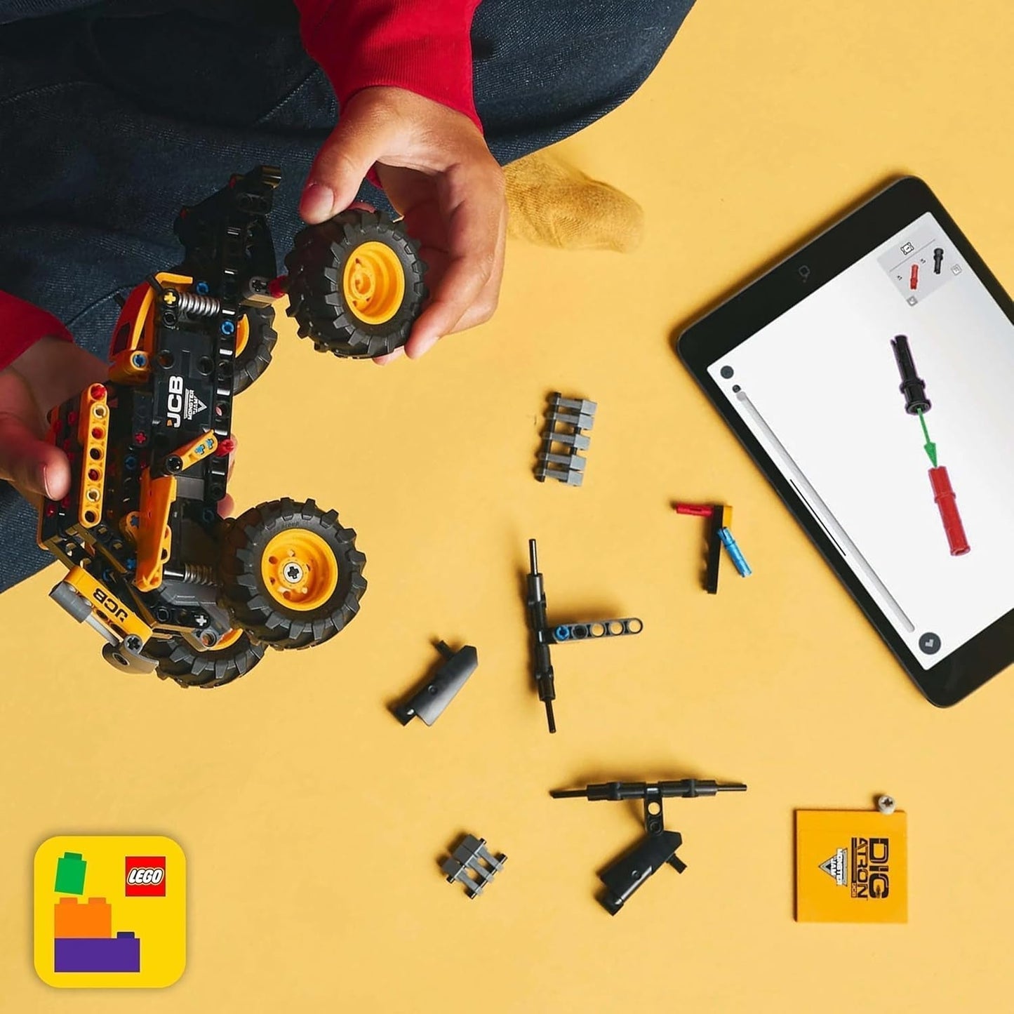 LEGO Technic Monster Jam Digatron, set de joacă Monster Truck pentru copii, jucării de construit pentru copii, băieți și fete de la 7 ani, idei de cadouri pentru fanii Monster Trucks și Motorsport 42199 Seturi de constructie Besuche den LEGO-Store