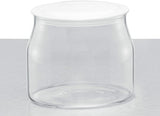 Borcan de schimb Rommelsbacher JG 1 pentru preparatorul de iaurt și cremă de brânză JG 80-1,2 litri, cu capac (pachet de 2) Cutii depozitare alimente Naty Shop