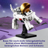 Jucărie LEGO Creator 3In1 Astronaut în spațiu, kit model cu câine și navă spațială pentru copii, decorațiuni pentru grădiniță, cadou creativ pentru băieți și fete de la 9 ani 31152 Seturi de constructie Besuche den LEGO-Store