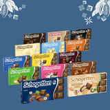 Baton de ciocolată Schogetten Nougat 100g, porționat individual. O încântare. Bucată cu bucată.