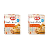RUF Lievito Madre Sauerteig, Milder Weizen-Sauerteig, Mutterteig, Kurze Teigruhe Durch Enthaltene Trockenhefe, Lievito Madre Getrocknet Für Brot, Baguette, Focaccia, 3X35G Amestec pentru copt si gatit Naty Shop 35 G (6Er Pack) Kurze Teigruhe