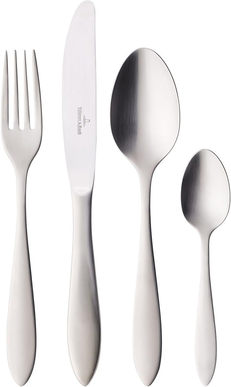 Villeroy And Boch Arthur Tacâmuri pentru 6 persoane, 24 piese, oțel inoxidabil Bucatarie Naty Shop