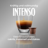 Caffè Vergnano 1882 - Èspresso Kompostierbare Kaffeekapseln , Kompatible Mit Nespresso, Intenso (Intensiv) - Packung Enthält 100 Kapseln