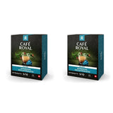 Café Royal Espresso Decaffeinato 36 Kapseln für Nespresso Kaffee Maschine - 5/10 Intensität - UTZ-zertifiziert Kaffeekapseln aus Aluminium (Packung mit 2)