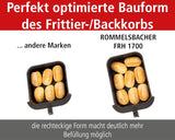 ROMMELSBACHER Friteuză cu aer cald cu fereastra FRH 1700, 10 programe, silentioasa Electrocasnice Naty Shop