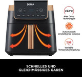 Ninja Air Fryer MAX PRO AF180EUCP, 6,2 litri, fără ulei Electrocasnice Naty Shop