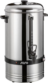 Espressor Saro cu filtru rotund – 6,75 L / 40 de cești – oțel inoxidabil – funcție de preparare și menținere la cald – robinet de siguranță – vizor – 1,5 kW – model SAROMICA 6005