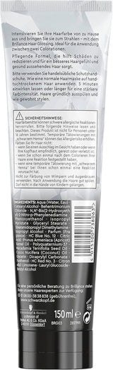 Brillance Shine Treatment, Hair Glossing Radiant Violet (150 ml), hrănește și intensifică culoarea părului, poate fi folosit ca o mască de păr, durează până la 6 spălări ale părului Vopsea pentru par Naty Shop