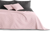 Decoking Cuvertură de pat 200 X 220 Cm Grafit Antracit Gri Argint Cuvertură de pat cu două fețe ușor de întreținut Axel Paturi si Cuverturi Besuche den DecoKing-Store Axel violet antracit 220 X 240 Cm