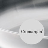 WMF Profi tigaie din oțel inoxidabil 24 cm inducție, tigaie din oțel inoxidabil Cromargan Oale si Tigai Naty Shop