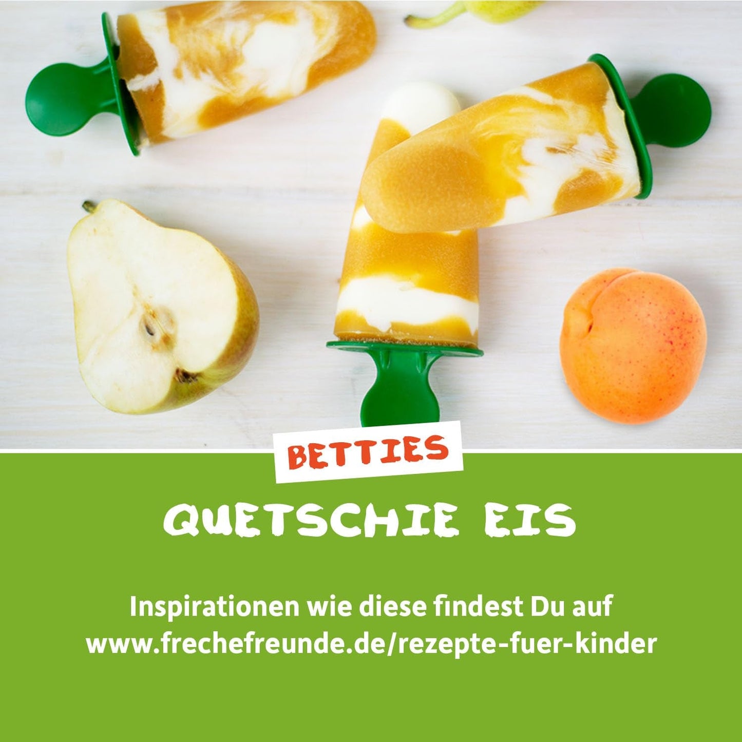 FRECHE FREUNDE Pungă de fructe organică, stoarcabilă, cu mere, pară cu scorțișoară, orez și speltă, piure de fructe cu cereale pentru bebeluși de la 6 luni, vegan, pachet de 6 (6 x 100g)