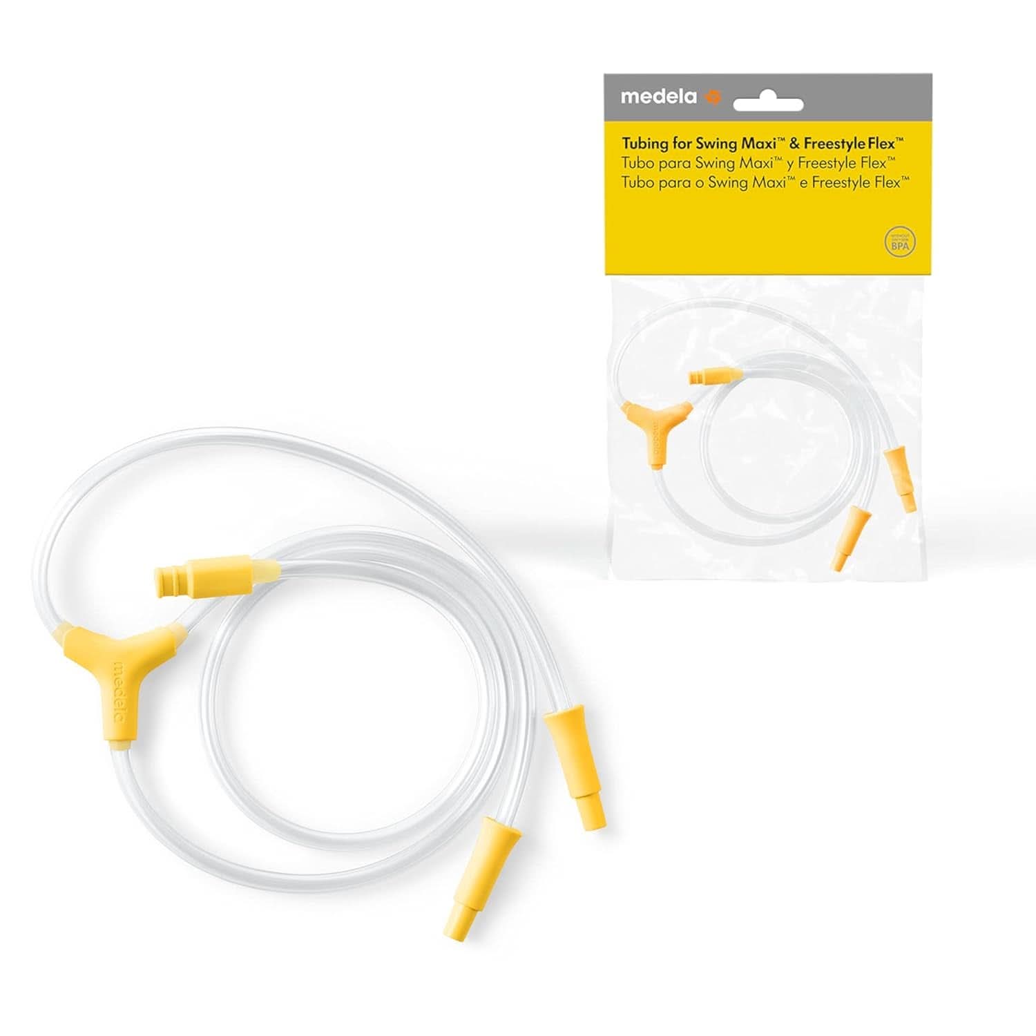 Medela Swing Maxi Und Freestyle Flex Milchabsaugungsschlauch, Nur Kompatibel Mit Swing Maxi Und Freestyle Flex Accesorii Hrana si Alaptare Bebe Naty Shop