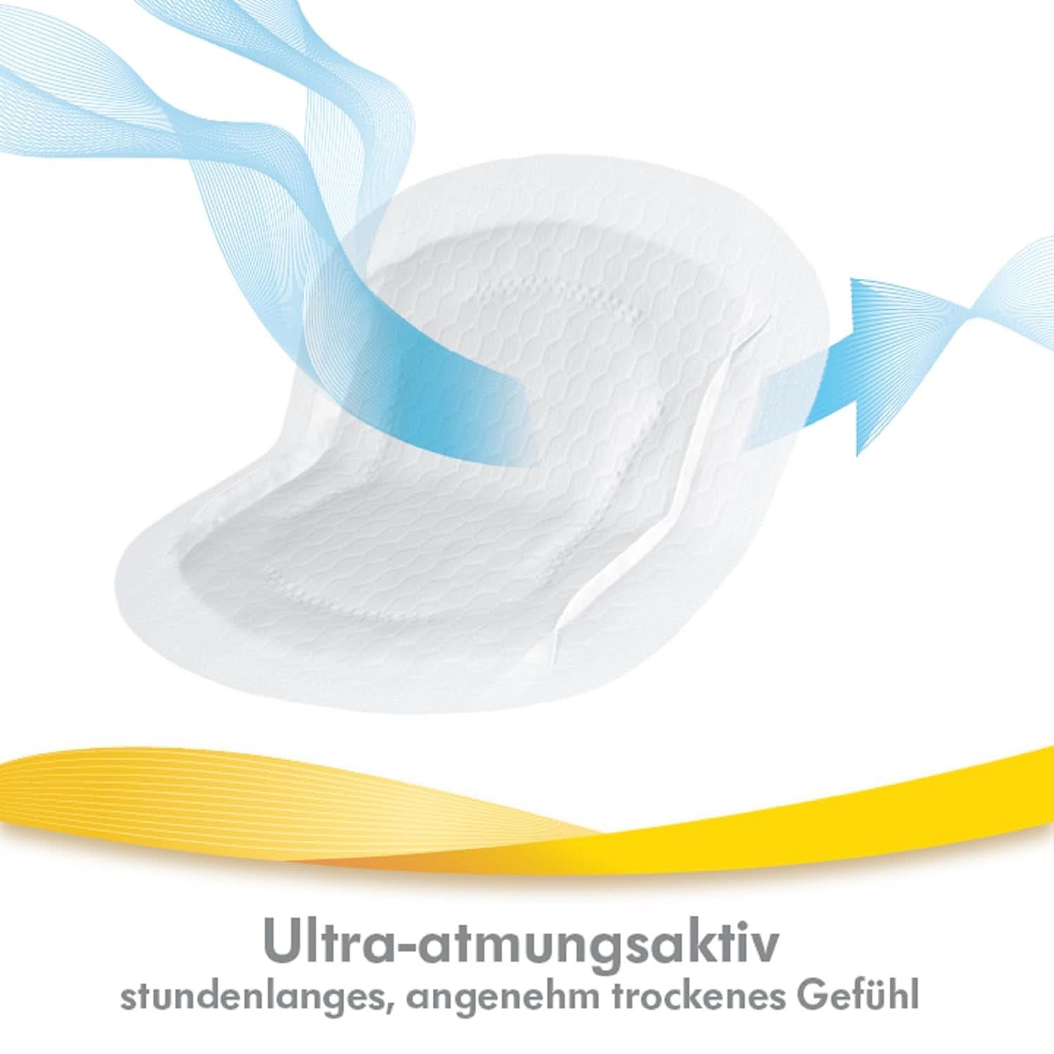 Tampoane de alăptare ultrarespirabile de la Medela, 120 bucati Accesorii Hrana si Alaptare Bebe Naty Shop
