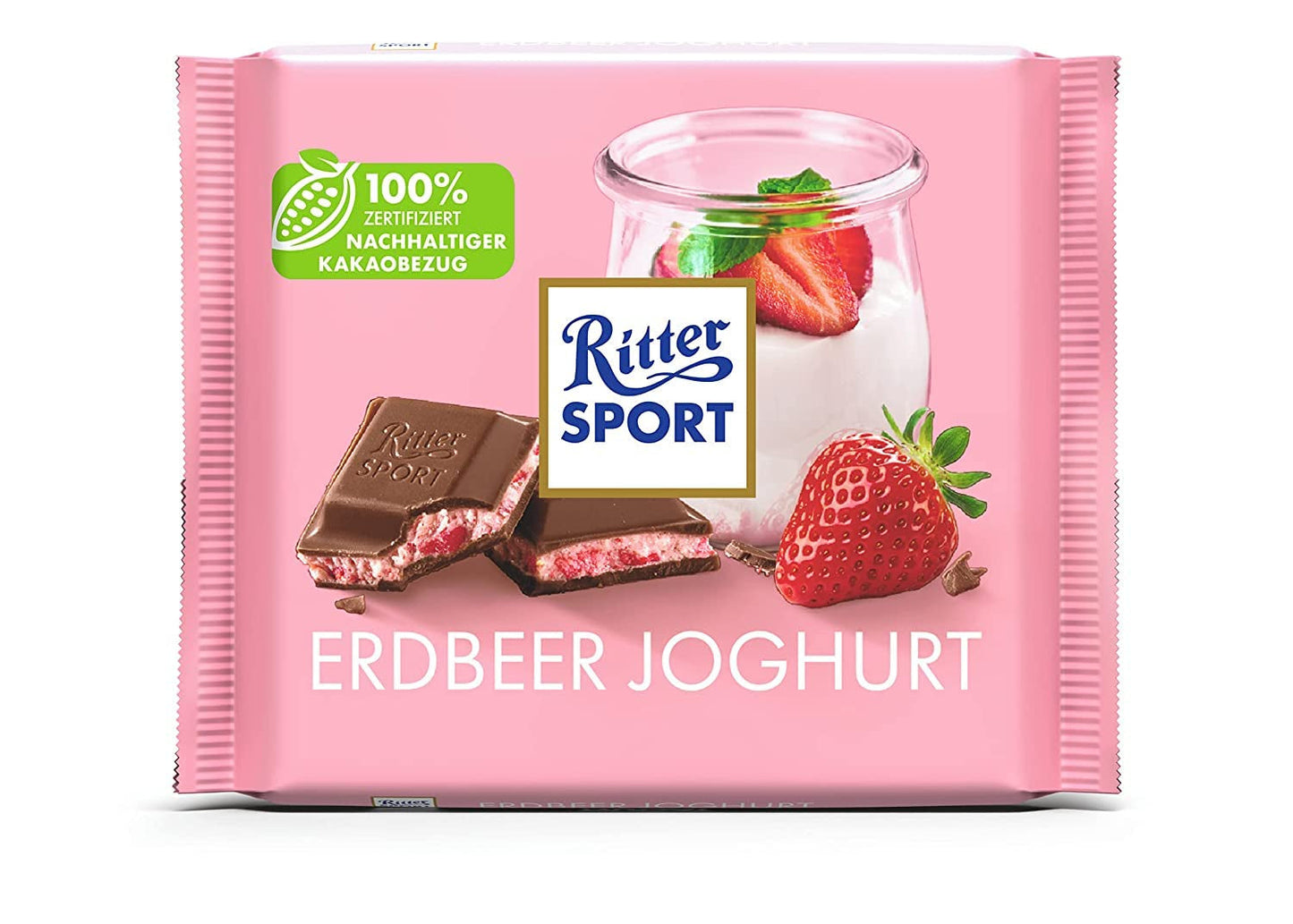 Ritter Sport 250g Ciocolată Alpine Milk, Cea mai fină ciocolată cu lapte integral, cu un gust cremos, Ciocolată clasică de împărțit cu prietenii, 11 batoane x 250g