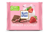 Ritter Sport 250g Ciocolată Alpine Milk, Cea mai fină ciocolată cu lapte integral, cu un gust cremos, Ciocolată clasică de împărțit cu prietenii, 11 batoane x 250g