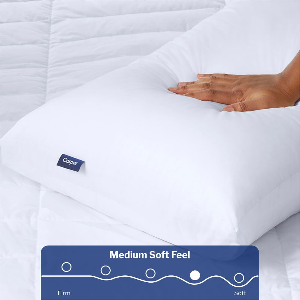 Casper Sleep Original pernă pentru dormit, king size, alb Perne standard Naty Shop