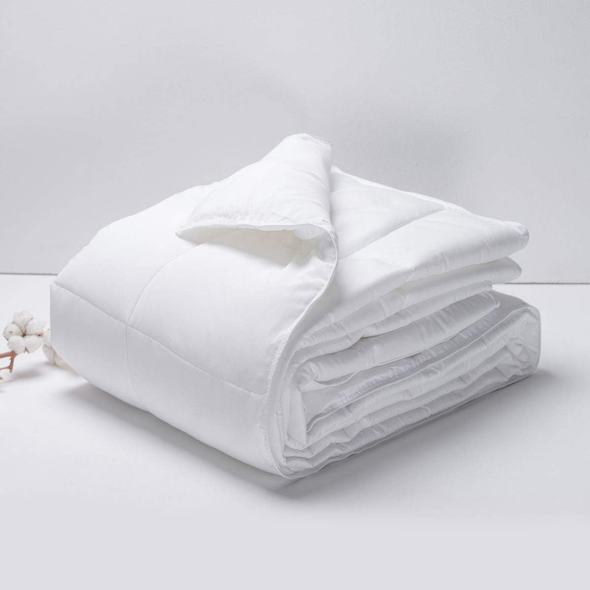 Sancarlos LIS Umplutură nordică, microfibră 100% microfibră, alb, CAMA DE 90, 150X220 Cm Plapumi si pilote Naty Shop