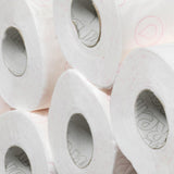 Hârtie igienică Renova 4 straturi albă decorată parfumată - 12 role rolă Blanco Decorado Perfumado