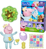 Peppa Pig Păpușa Interactivă Evie, 28 cm, cu 20 de sunete și multe funcții, set de jucării pentru copii de la 3 ani în sus