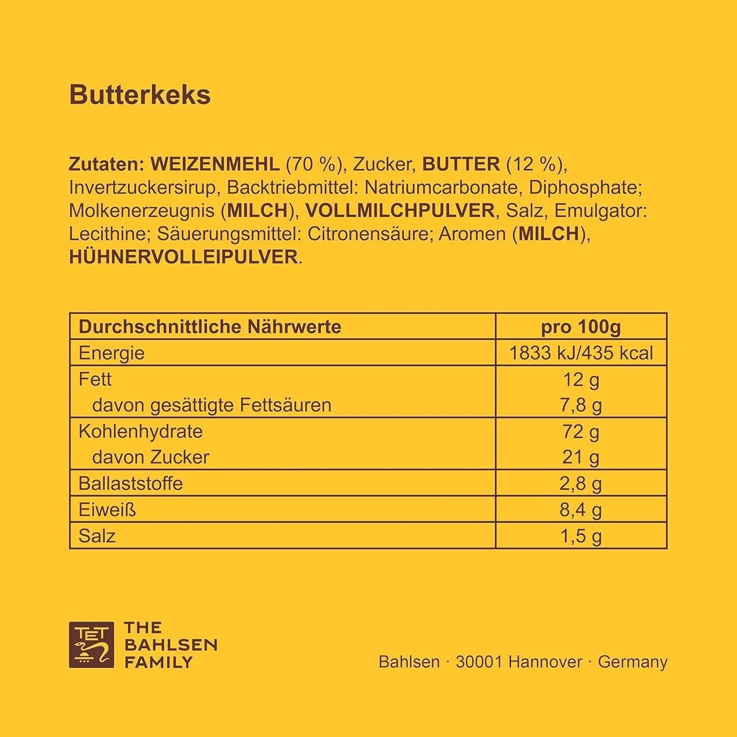 Biscuiți cu unt LEIBNIZ Original - Pachet mare de 3 biscuiți cu unt ambalați individual (96 x 15 g)