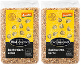Boabe de hrișcă BioGourmet Demeter – pungă de 500 g | Fără gluten, bogate în fibre și regionale | Din agricultură ecologică germană (Baden-Württemberg/Bavaria) | Ideale pentru musli, salate și garnituri