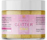 Goodbake Happy Glitter Gold - Glitter alimentar comestibil, 10 grame Glitter Naty Shop Auriu