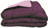 Couette CALGARY Ciocolată/Corail 140 Plapumi si pilote Naty Shop 200X200X1 Cm