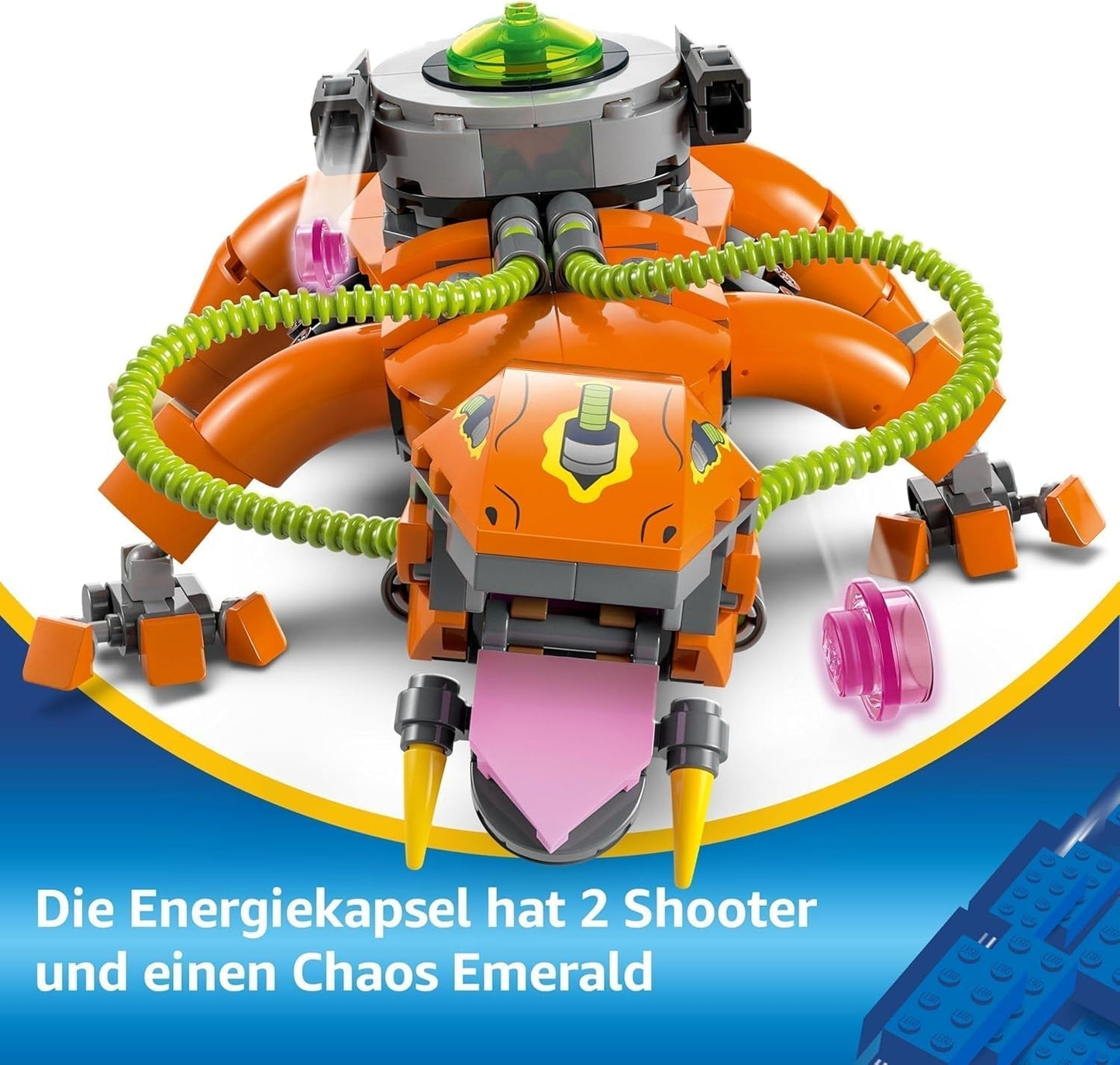 LEGO Sonic the Hedgehog Super Shadow Vs. Biolizard, jucărie gamer, cadou pentru băieți și fete, set de joacă de colecționat pentru copii și fani ai jocurilor video, cu figuri ale personajelor 77003 Seturi de constructie Besuche den LEGO-Store