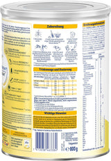 BEBA 2 - Lapte de continuare după 6 luni, cu complex 5 HMO, conținut proteic adecvat vârstei, fără lactoză, fără ulei de palmier, fără ulei de pește, hrană pentru bebeluși, lapte praf pentru bebeluși, pachet de 3 (3 x 800g)