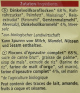 Alcâm crocant organic, pachet de 3 (3 x 750 g)