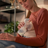Philips Avent Handmilchpumpe - Einfaches Abpumpen, Mit Natural-Motion Technologie, Bpa-Frei (Modell SCF430/01) Transparent Accesorii Hrana si Alaptare Bebe Naty Shop