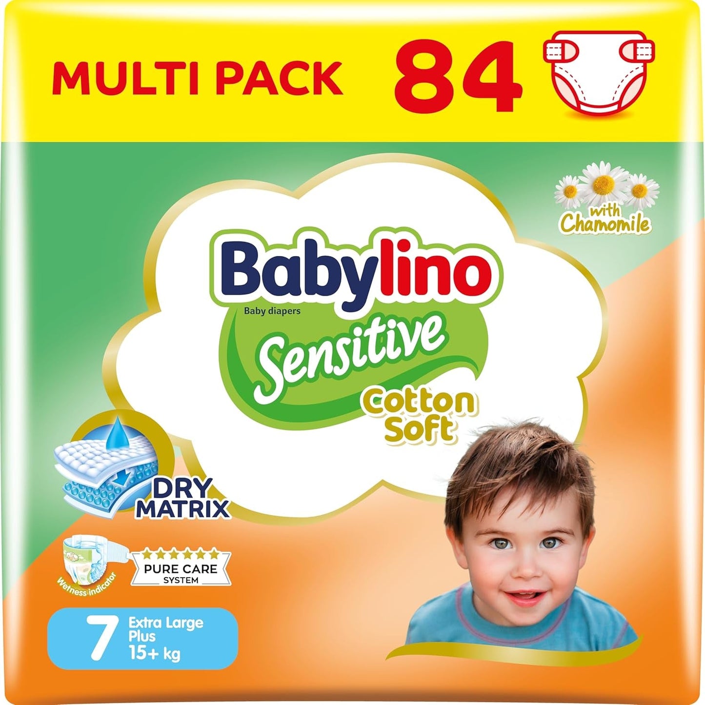 Scutece pentru bebeluși Sensitive, mărimea 1, nou-născuți (2-5 kg), 26 bucăți