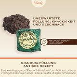 Venchi – Chocoviar Gianduia, praline la pungă de 1 kg, ciocolată Gianduia produsă exclusiv cu „alune de pădure Piemont”, fără gluten, fără coloranți artificiali și fără conservanți