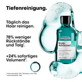 L'Oréal Professionnel Șampon de păr pentru curățarea scalpului gras, 300 ml Duș și baie Naty Shop