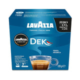 Lavazza A Modo Mio Dek Cremoso, 256 Kaffeekapseln, für einen entkoffeinierten Espresso mit aromatischen Noten von Mandeln und Canditis, 100% Arabica, Intensität 7/13, mittlere Röstung, 16 Packungen