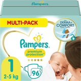 Pampers Premium Protection Mărimea 5, 152 scutece, 11 kg-16 kg, protecția noastră numărul 1 împotriva pielii și scurgerilor
