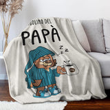 Musaecoin cadou tată, cadou tată ziua de naștere, idei de cadouri pentru tata, cadouri pentru tata, 50-60 inch flanel pătură, cadou de Crăciun pentru tata, cadou de Ziua Tatălui Paturi si Cuverturi musaecoin