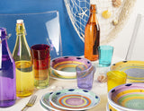 Set de veselă Excelsa Esprit, ceramică, multicolor, 18 piese