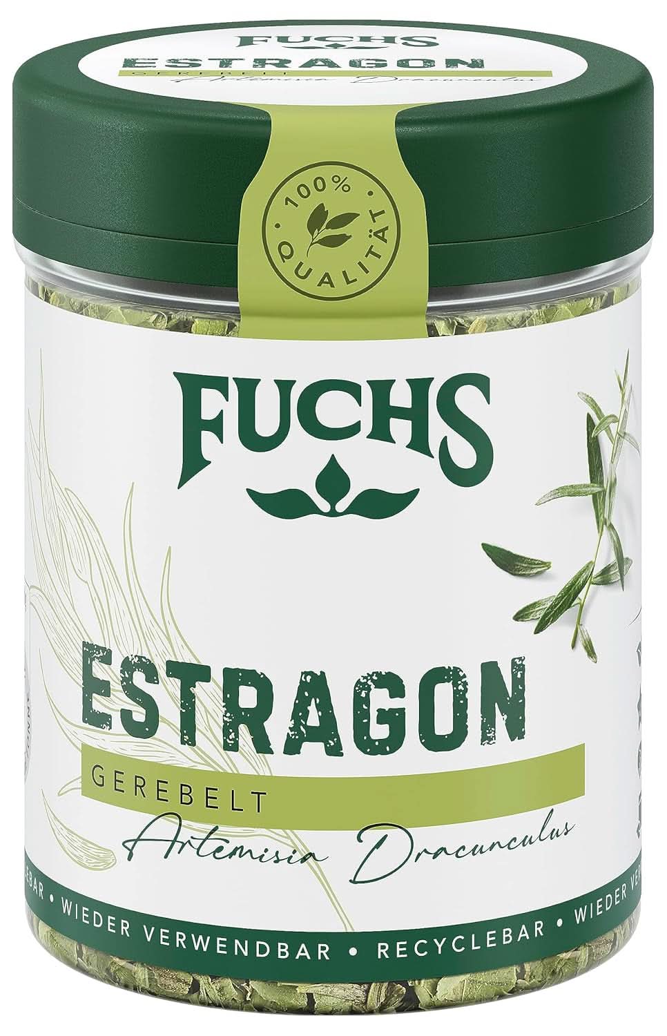 Fuchs, tarhon, ierburi franțuzești pentru rafinarea salatelor sau a sosului Hollandaise, 10 grame Condimente Naty Shop
