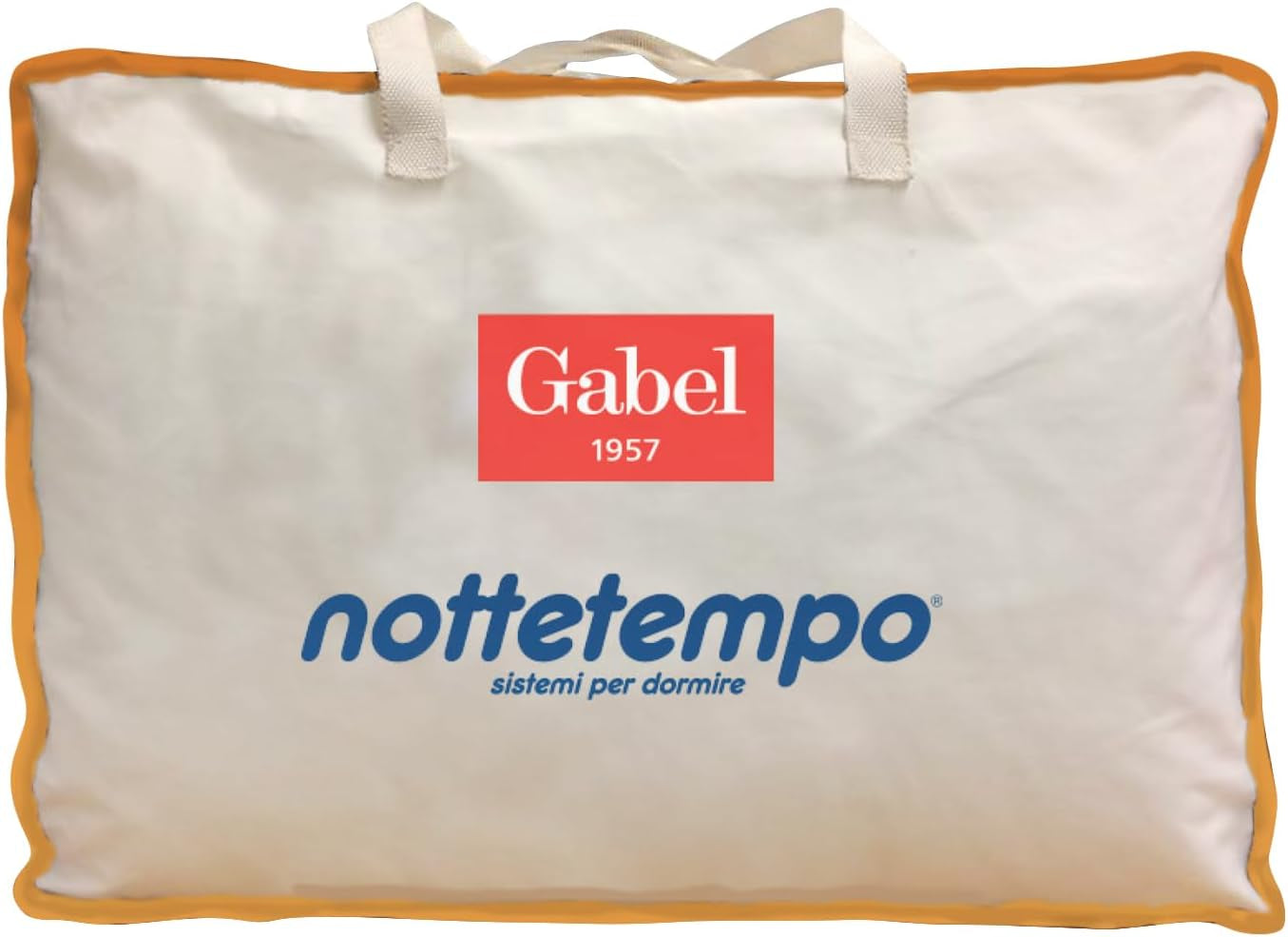 Nottetempo, plapumă din puf de gâscă, pat simplu, 205 X 155 X 2 Cm, Bianco Plapumi si pilote Naty Shop