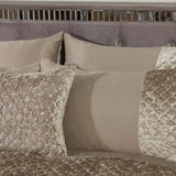 Emma Barclay Glamour set de lenjerie de pat pentru pat dublu, nurcă, poliester, crem Paturi si Cuverturi Emma Barclay