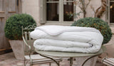 COLAS NORMAND Plapumă caldă, lavabilă la 95°C, 240 X 220 Cm, durabilă, microfibră, moale, mătăsoasă și confortabilă, fabricată în Franța, albă Plapumi si pilote Naty Shop