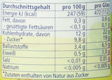 Pară organică cu afine, după 4 luni, 190g