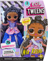 LOL Surprise! Păpușa la modă Tweens Seria 3 – Păpușa NIA Regal 15 cm cu surprize: ținute extravagante, accesorii și multe altele. Cadou excelent de colecție pentru băieți și fete cu vârsta de peste 18 ani, 584087