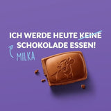 Milka Naps Mix – Mini pătrățele de ciocolată în 4 sortimente: Lapte Alpin, Căpșuni, Alune, Cremă de Cacao – 1 x 1kg