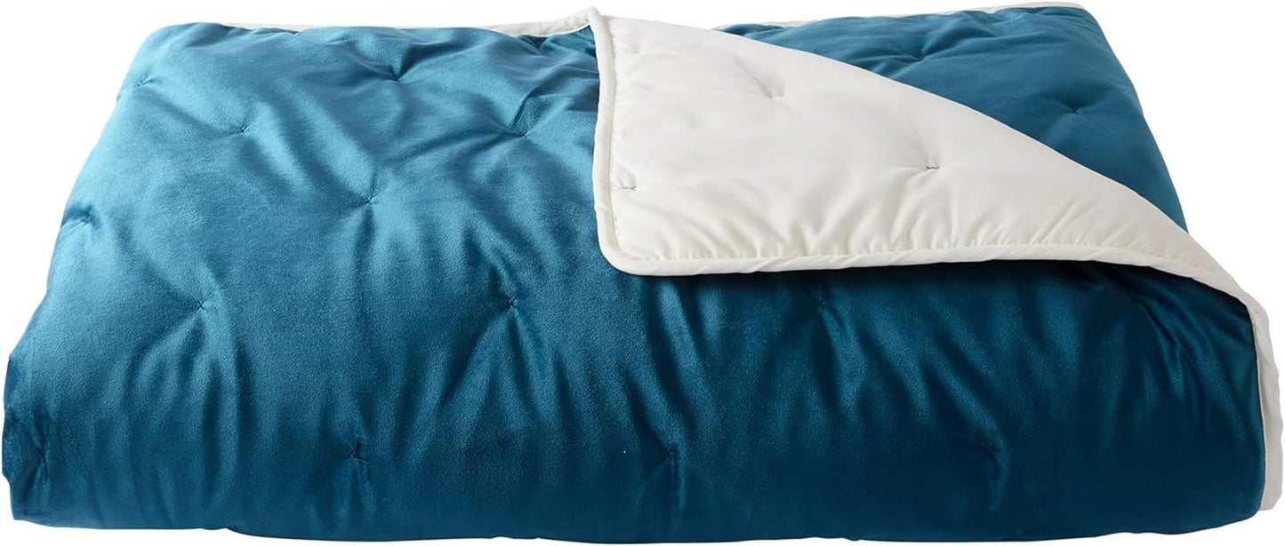 Toison D'Or Denali plapuma, 180 Cm X 240 Cm, păun, albastru Plapumi si pilote Naty Shop