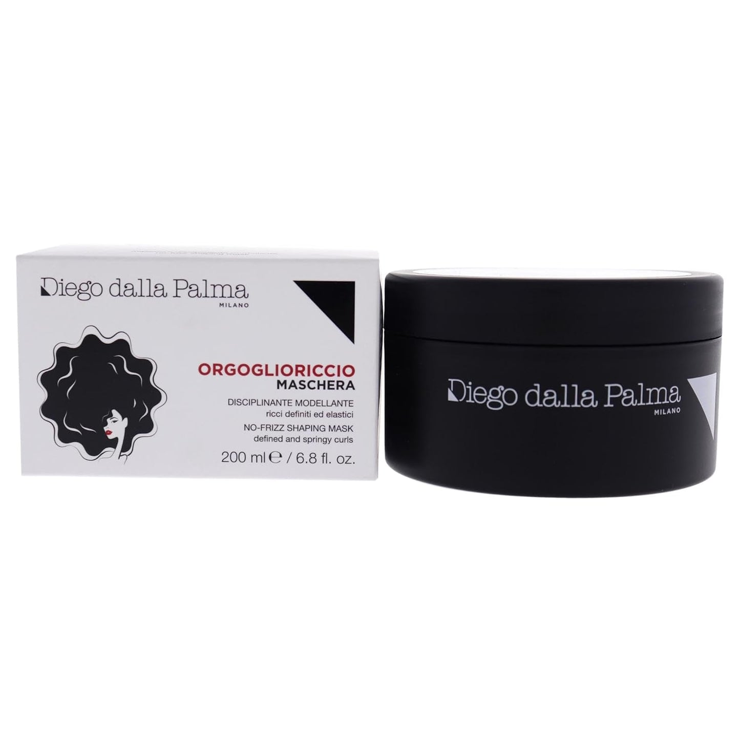 Orgoglioriccio Masca 200ml design guvernamental Masca de par Naty Shop Merișor 200 Ml (1 pachet)