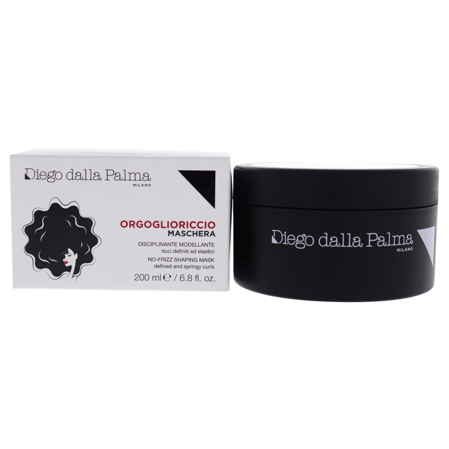 Orgoglioriccio Masca 200ml design guvernamental Masca de par Naty Shop Merișor 200 Ml (1 pachet)