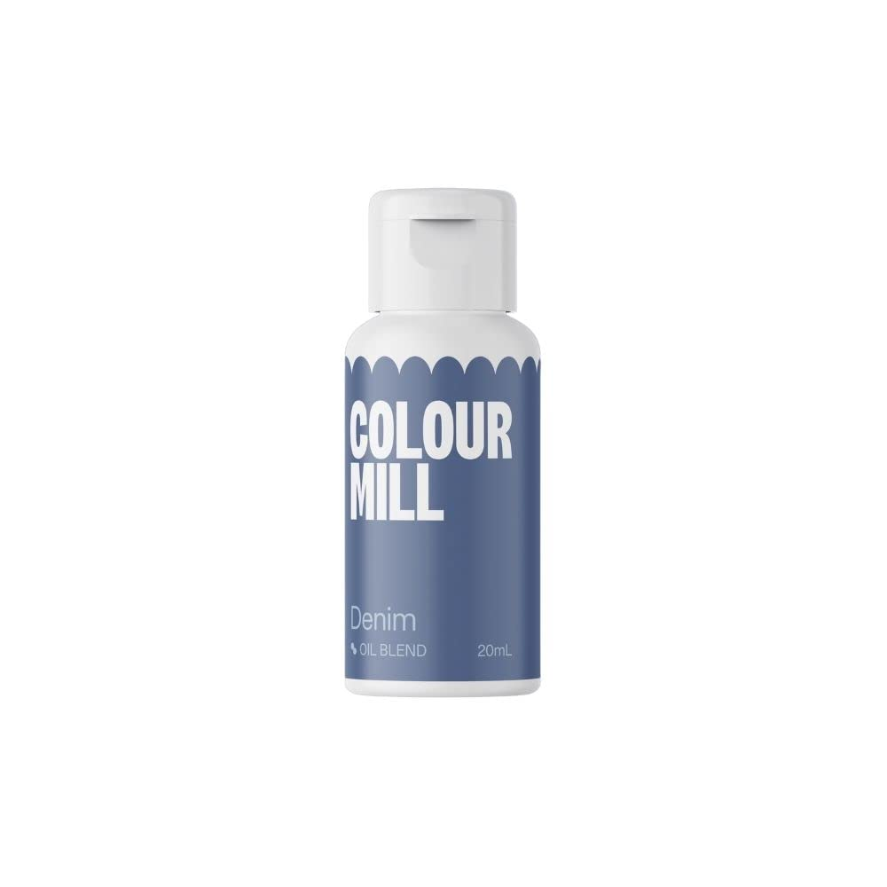 Colour Mill Oil Blend - Colorant Alimentar Pe Baza De Ulei, 20 ml, Nuante Vibrante Pentru Prajituri