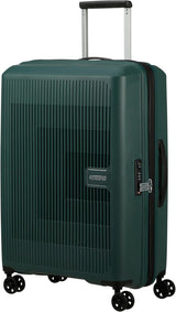 American Tourister Aerostep - Spinner L, Valiză extensibilă, 77 cm, 101.5/109 L, Portocaliu (Portocaliu aprins) - Naty Shop